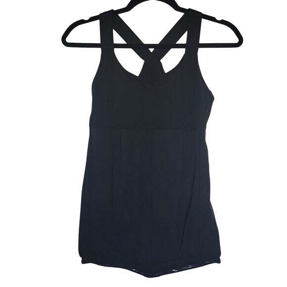 Lululemon Run: Stuff Your Bra Tank, Black, 8 - Picture 1 of 9